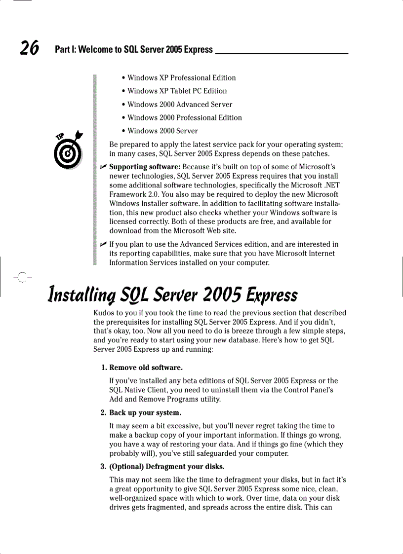 image for page Welcome to SQL Server 2005 Express