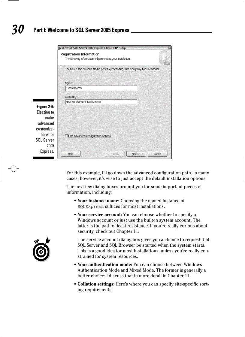 image for page Welcome to SQL Server 2005 Express