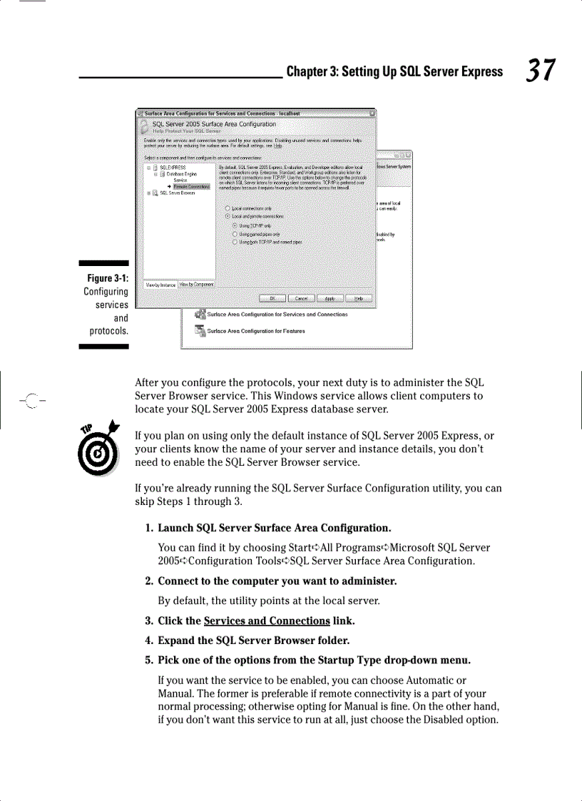 image for page Welcome to SQL Server 2005 Express