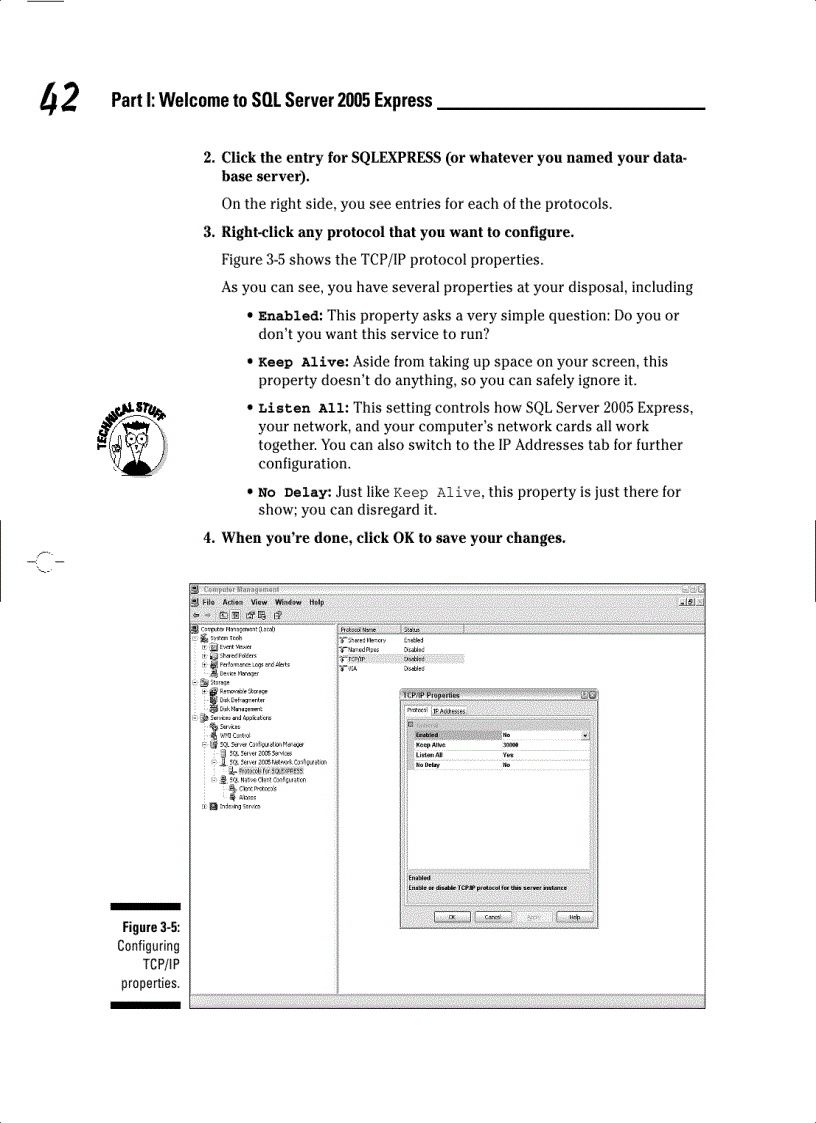 image for page Welcome to SQL Server 2005 Express