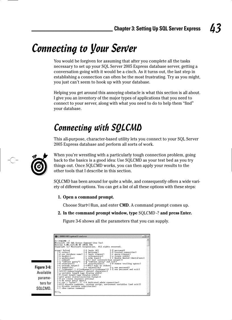 image for page Welcome to SQL Server 2005 Express