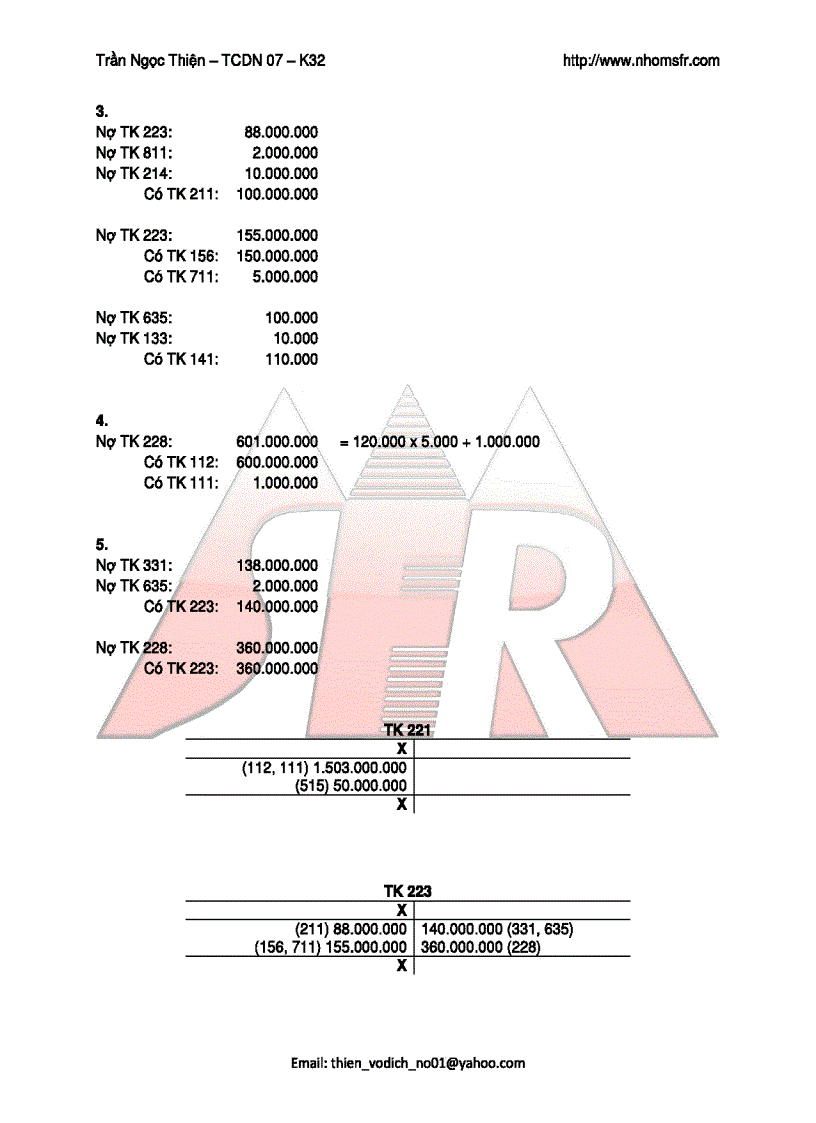 image for page Bài tập kế toán kế toán các khoản đầu tư tài chính