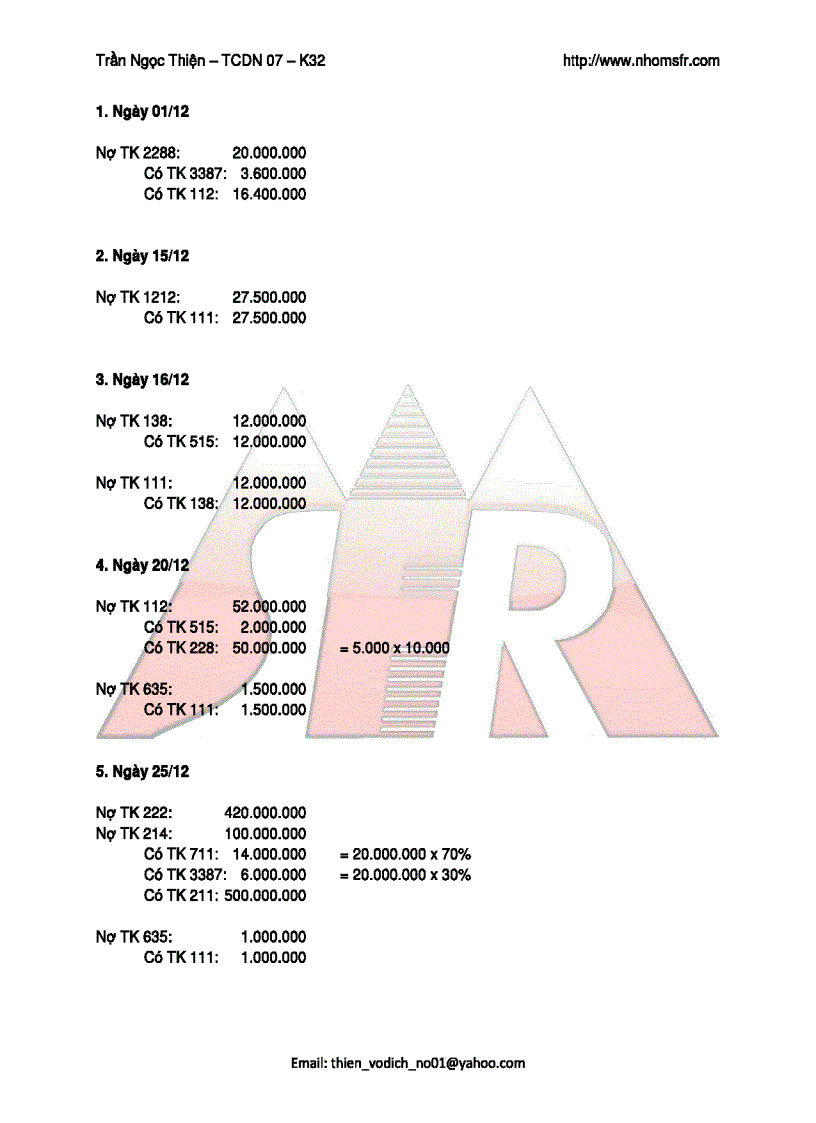 image for page Bài tập kế toán kế toán các khoản đầu tư tài chính