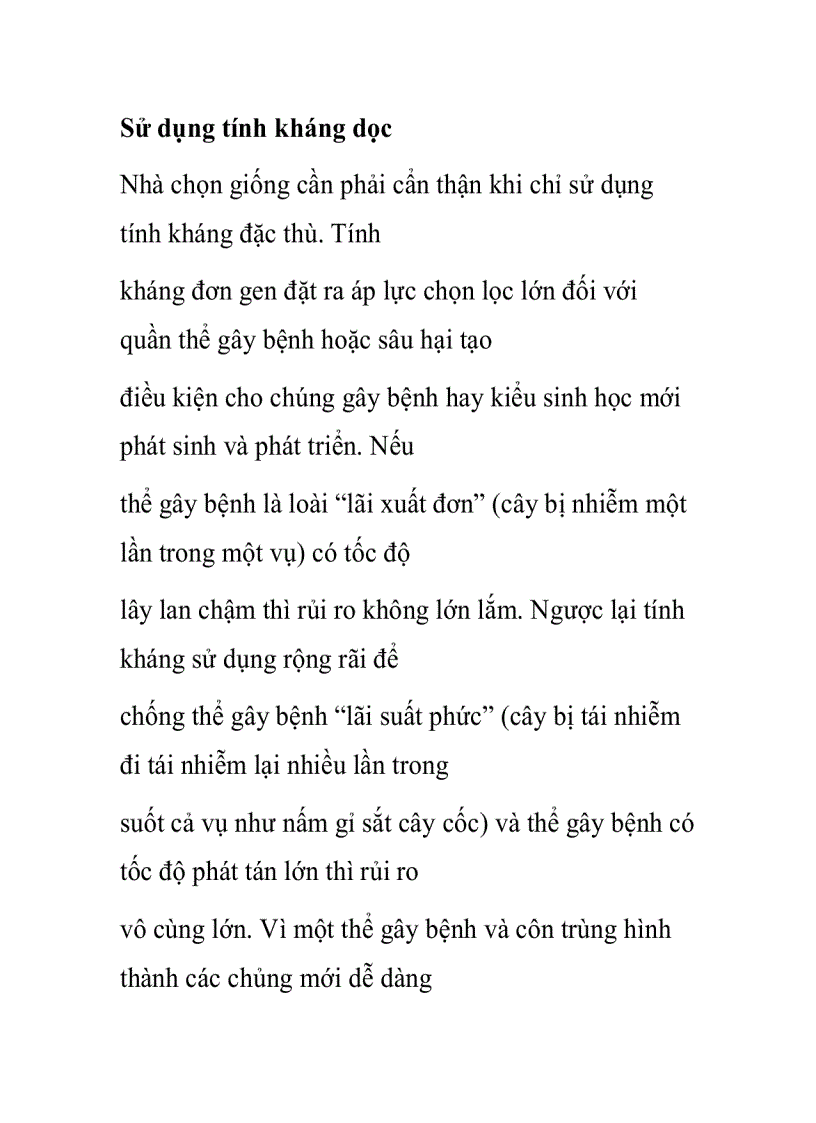 image for page Sử dụng tính kháng dọc