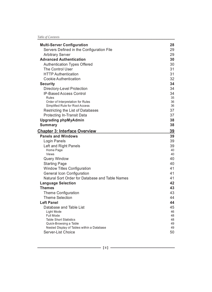 image for page Mastering phpMyAdmin 2 8 for Effective MySQL Management