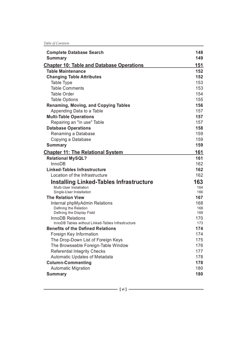 image for page Mastering phpMyAdmin 2 8 for Effective MySQL Management