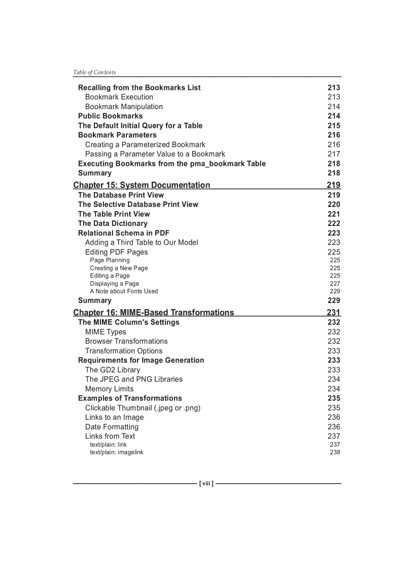 image for page Mastering phpMyAdmin 2 8 for Effective MySQL Management
