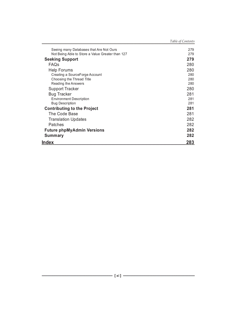 image for page Mastering phpMyAdmin 2 8 for Effective MySQL Management