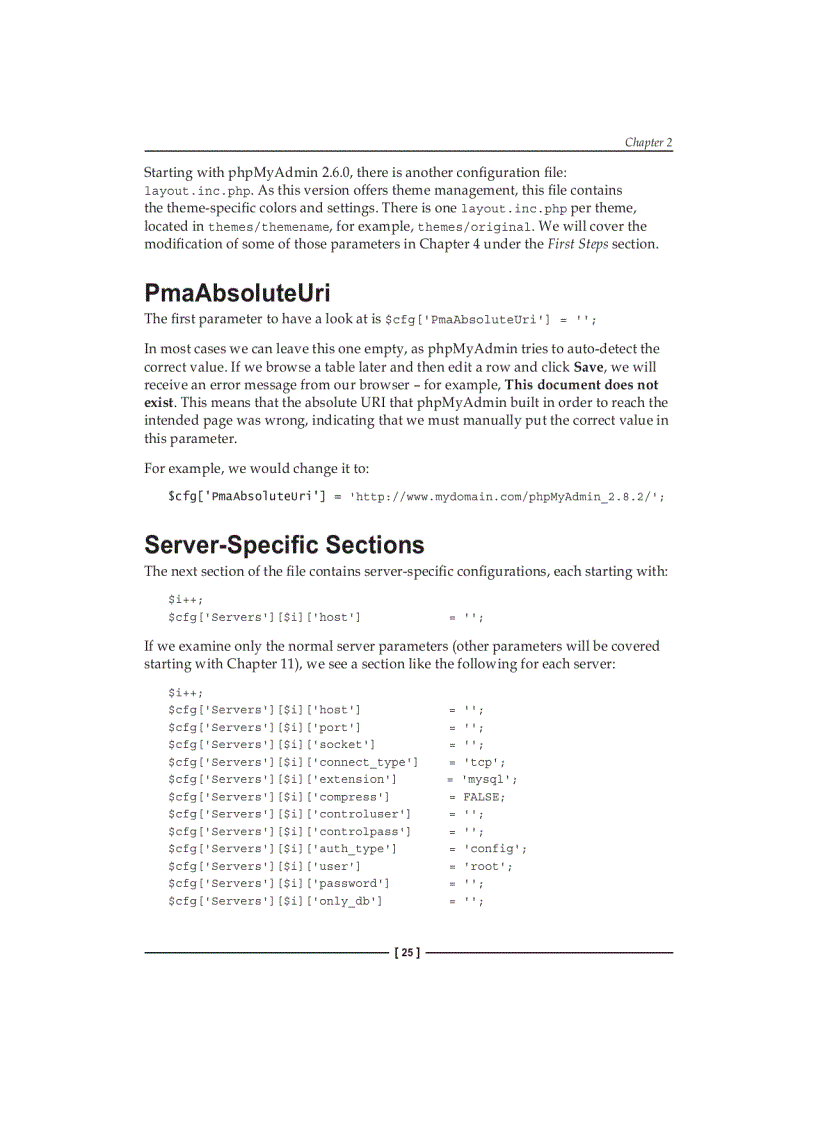 image for page Introducing phpMyAdmin
