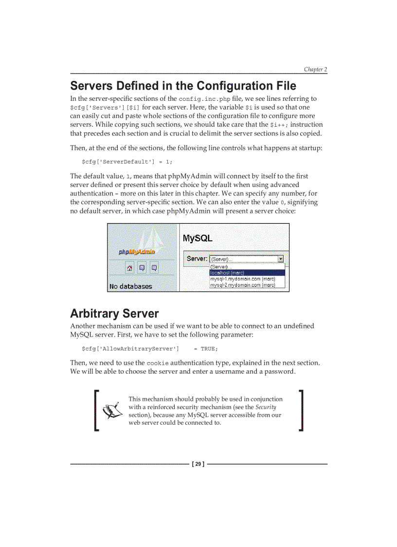 image for page Introducing phpMyAdmin