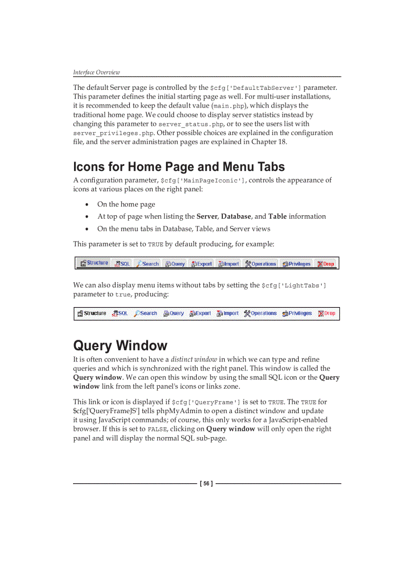 image for page Interface Overview