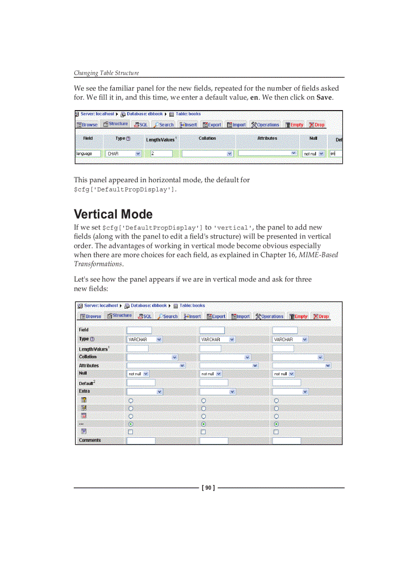 image for page Changing Data