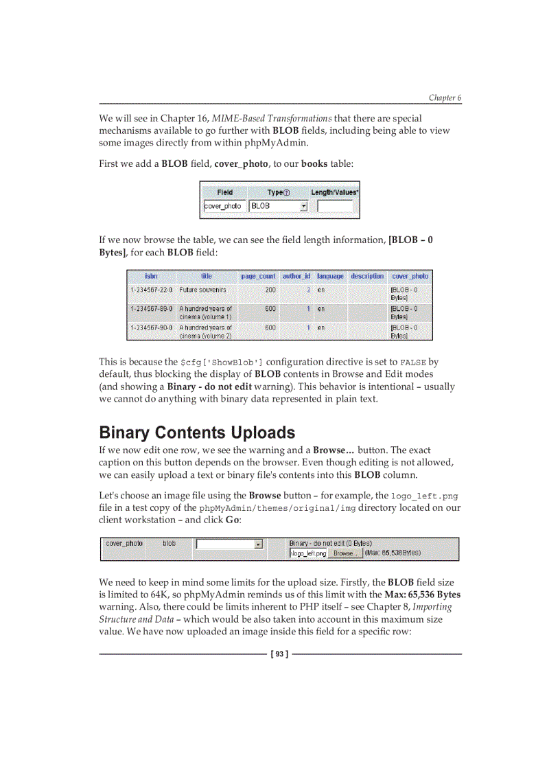 image for page Changing Data