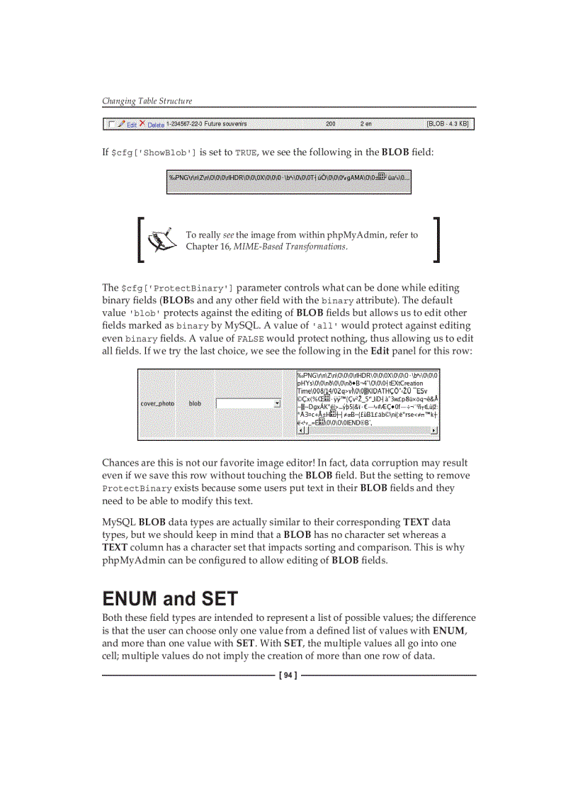 image for page Changing Data