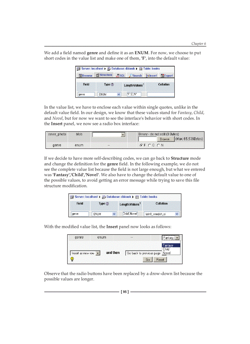 image for page Changing Data