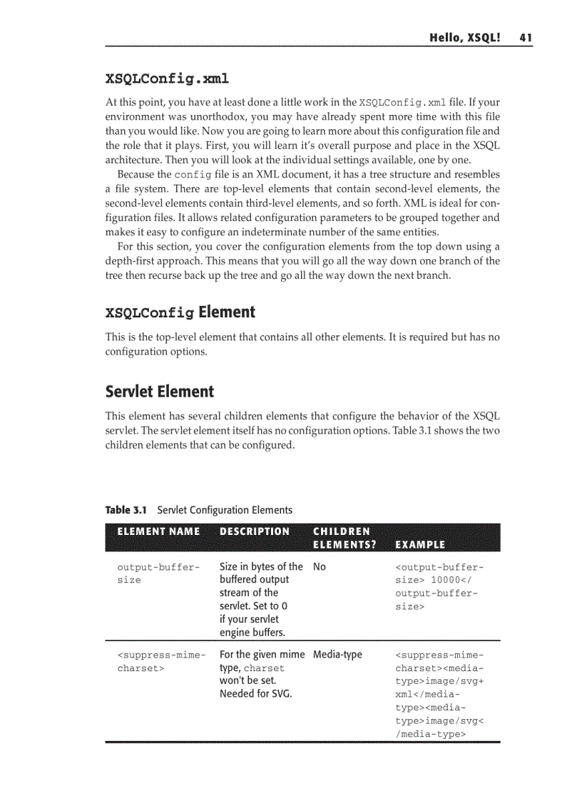 image for page Hello XSQL