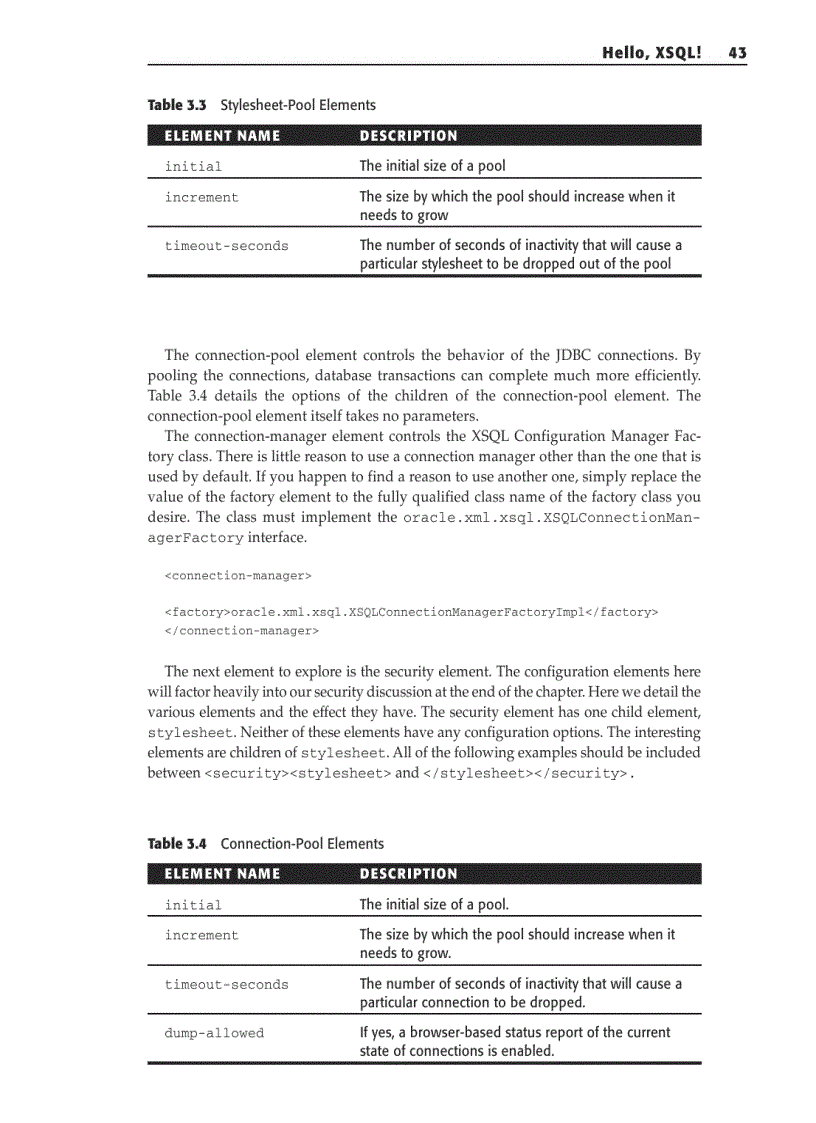 image for page Hello XSQL