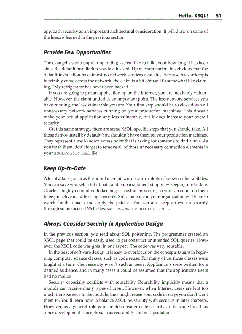 image for page Hello XSQL