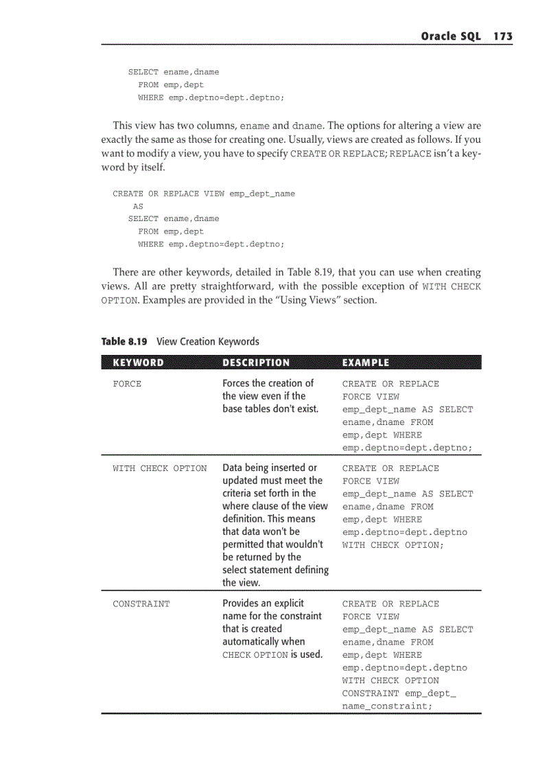 image for page Oracle SQL