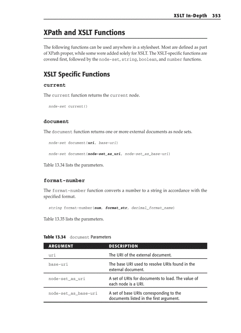 image for page XSLT In Depth