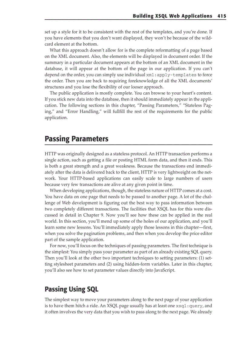image for page Building XSQL Web Applications