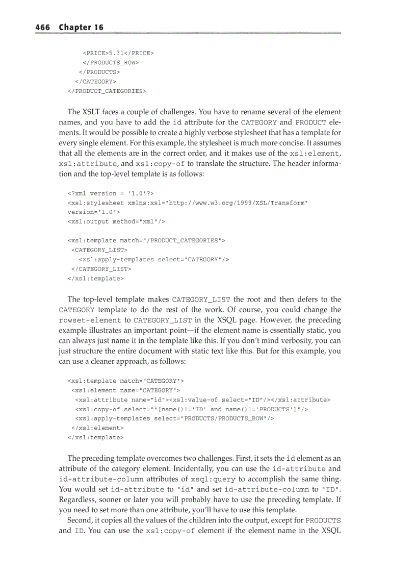 image for page Web Services with XSQL