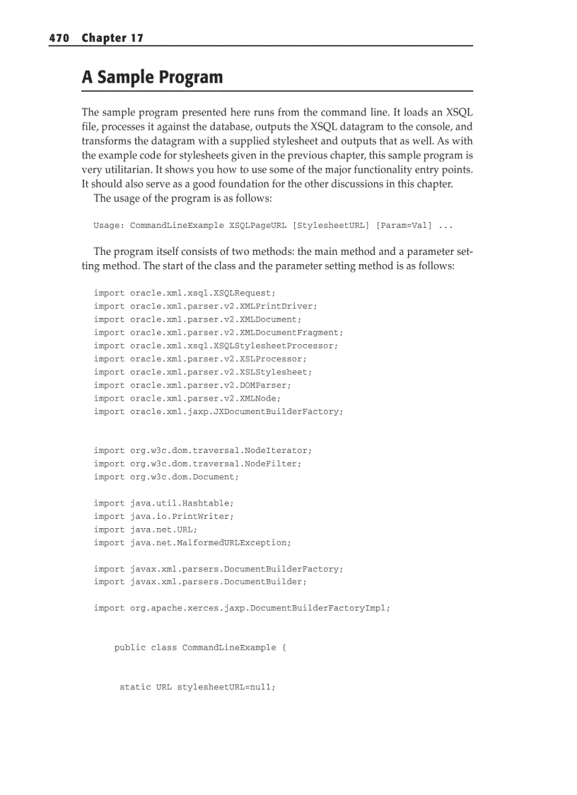 image for page Web Services with XSQL
