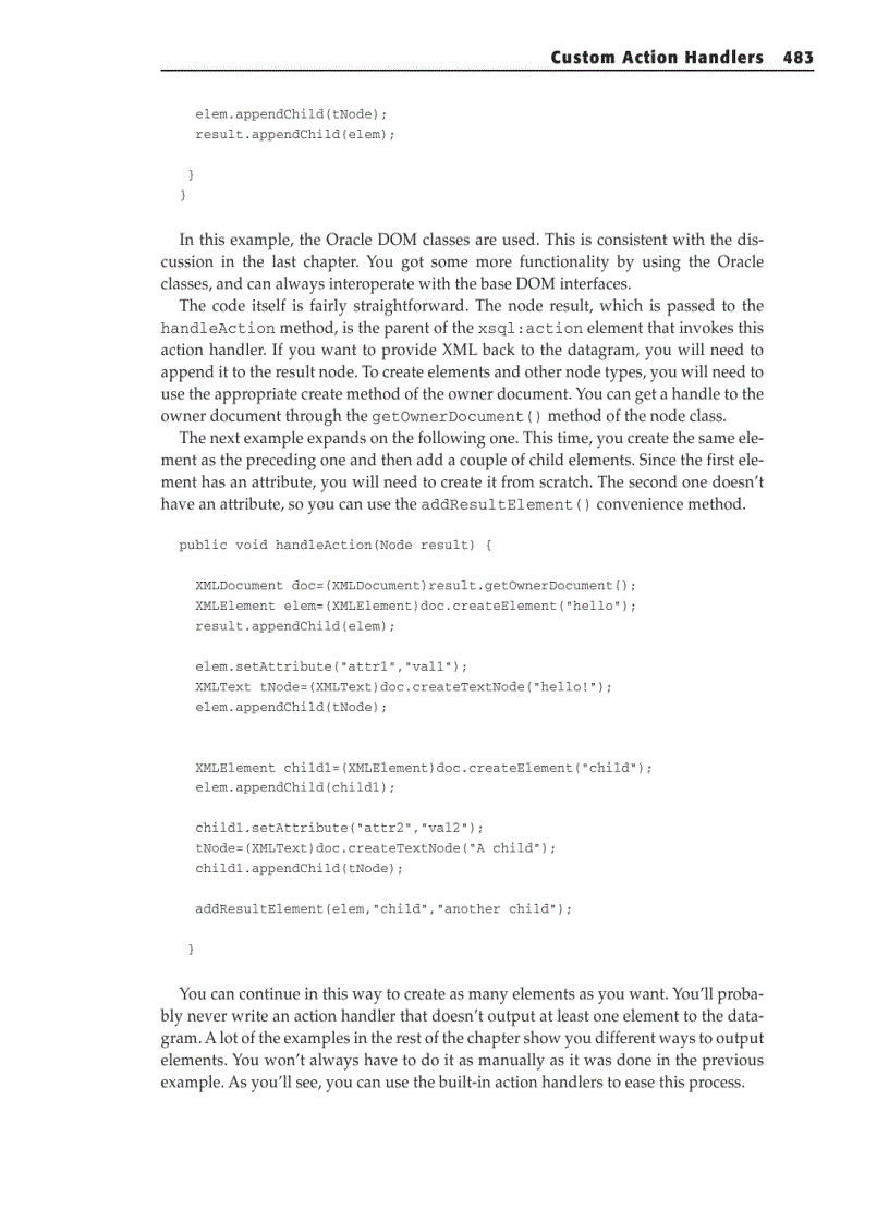 image for page Web Services with XSQL