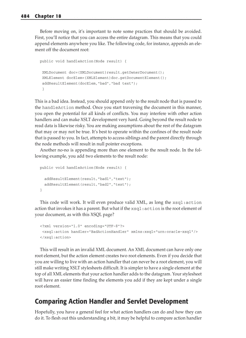 image for page Web Services with XSQL