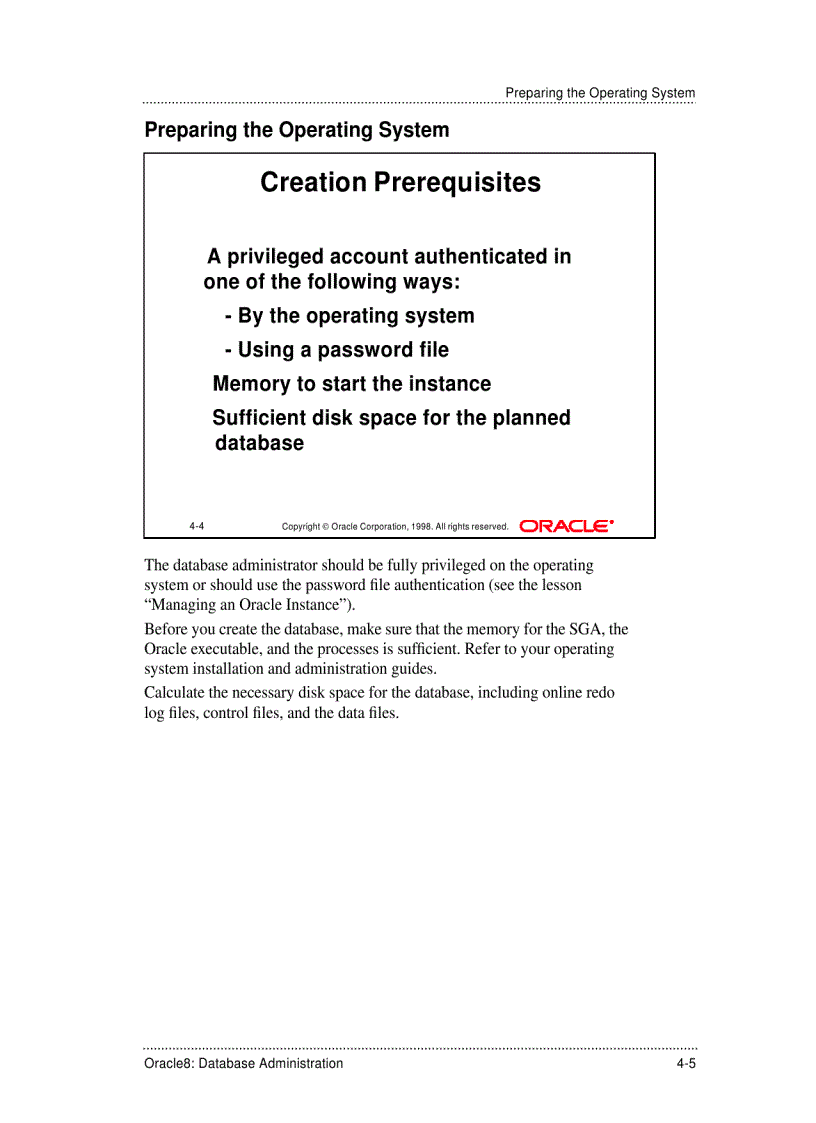 image for page Trace Files and the ALERT File