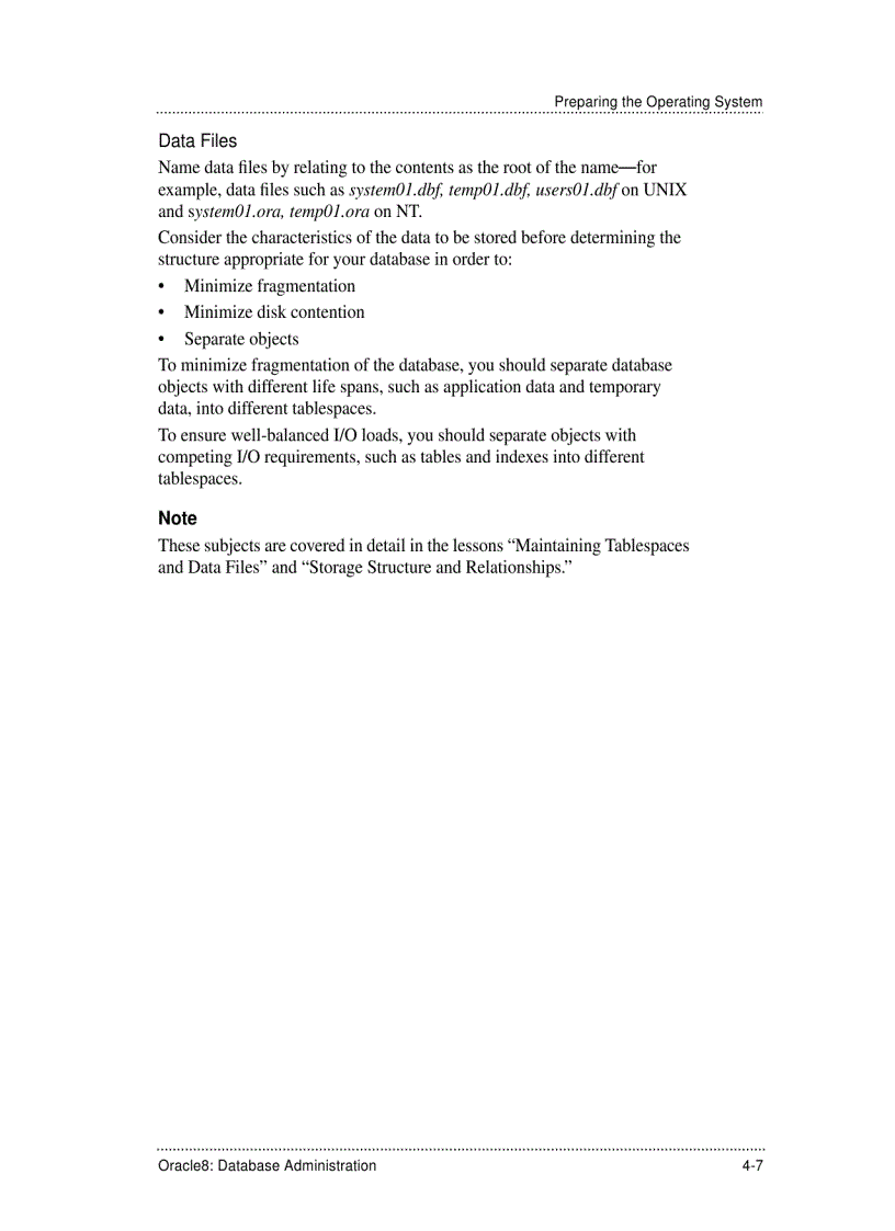 image for page Trace Files and the ALERT File