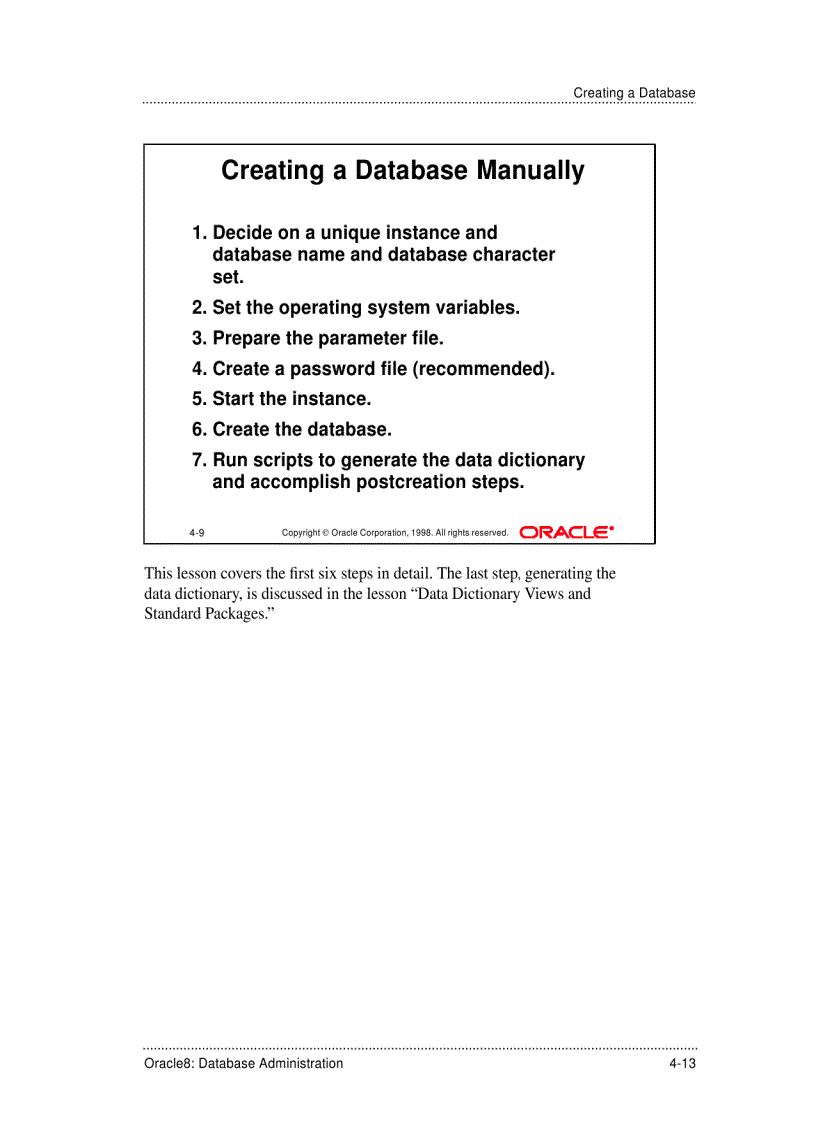 image for page Trace Files and the ALERT File