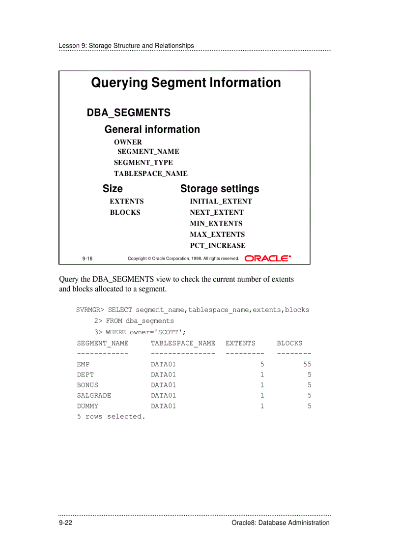 image for page Types of Segments