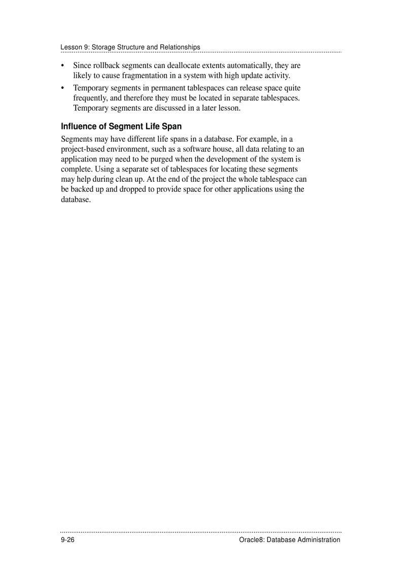 image for page Types of Segments