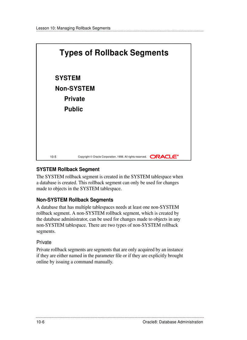 image for page Types of Segments