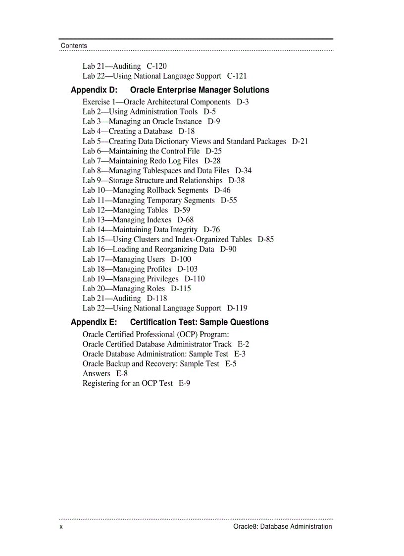 image for page Managing Indexes