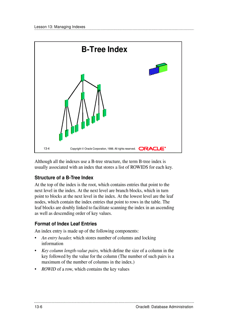 image for page Managing Indexes