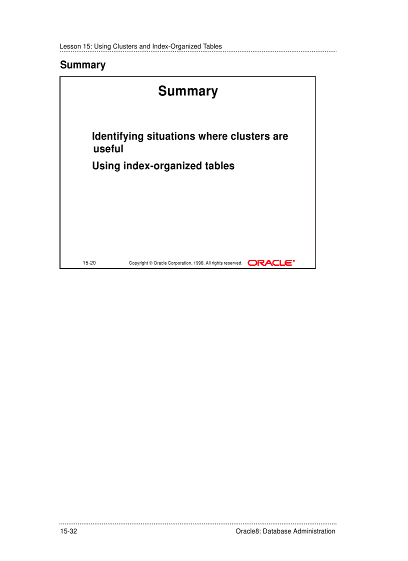 image for page Retrieving Information About Clusters