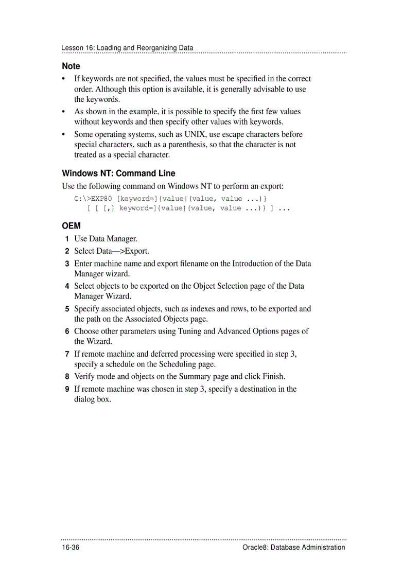 image for page Loading Data Using SQL Loader