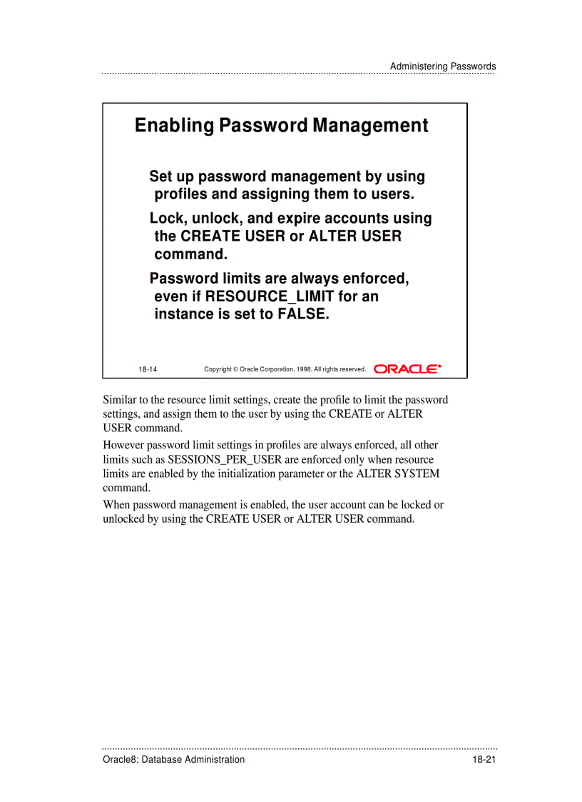 image for page Administering Passwords