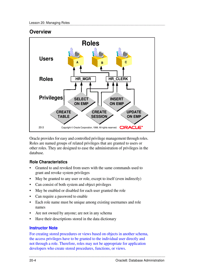 image for page Revoking Object Privileges