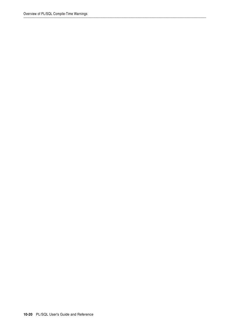 image for page Tuning PL SQL Applications for Performance