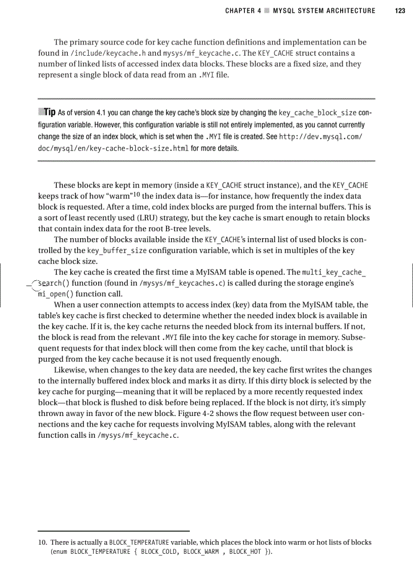 image for page Mysql system architecture