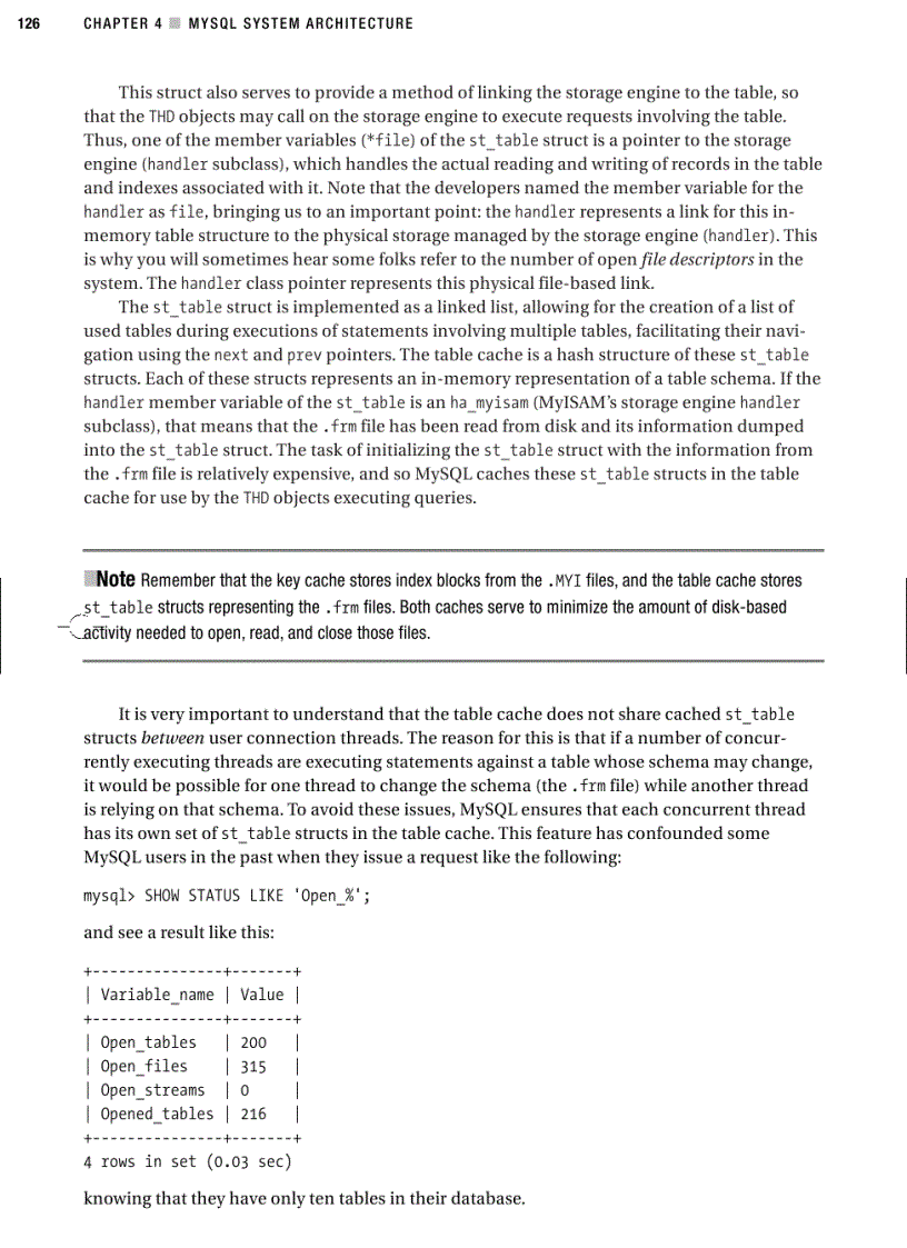 image for page Mysql system architecture