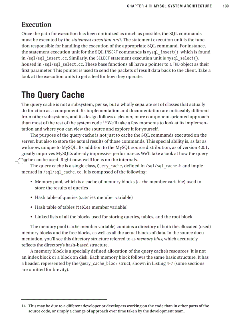 image for page Mysql system architecture