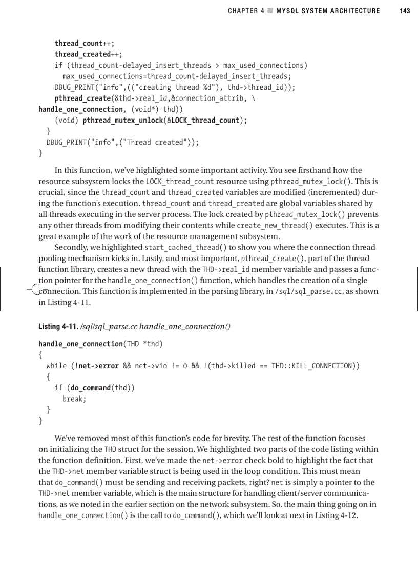 image for page Mysql system architecture