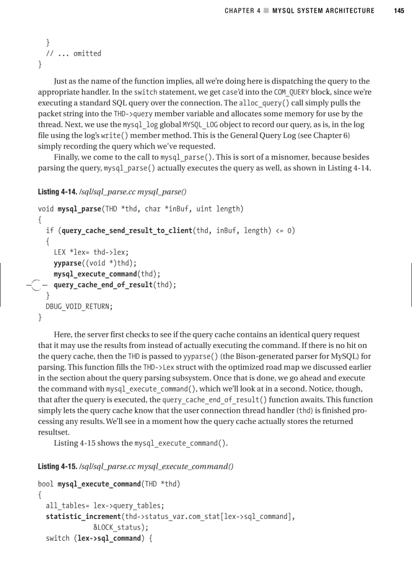image for page Mysql system architecture