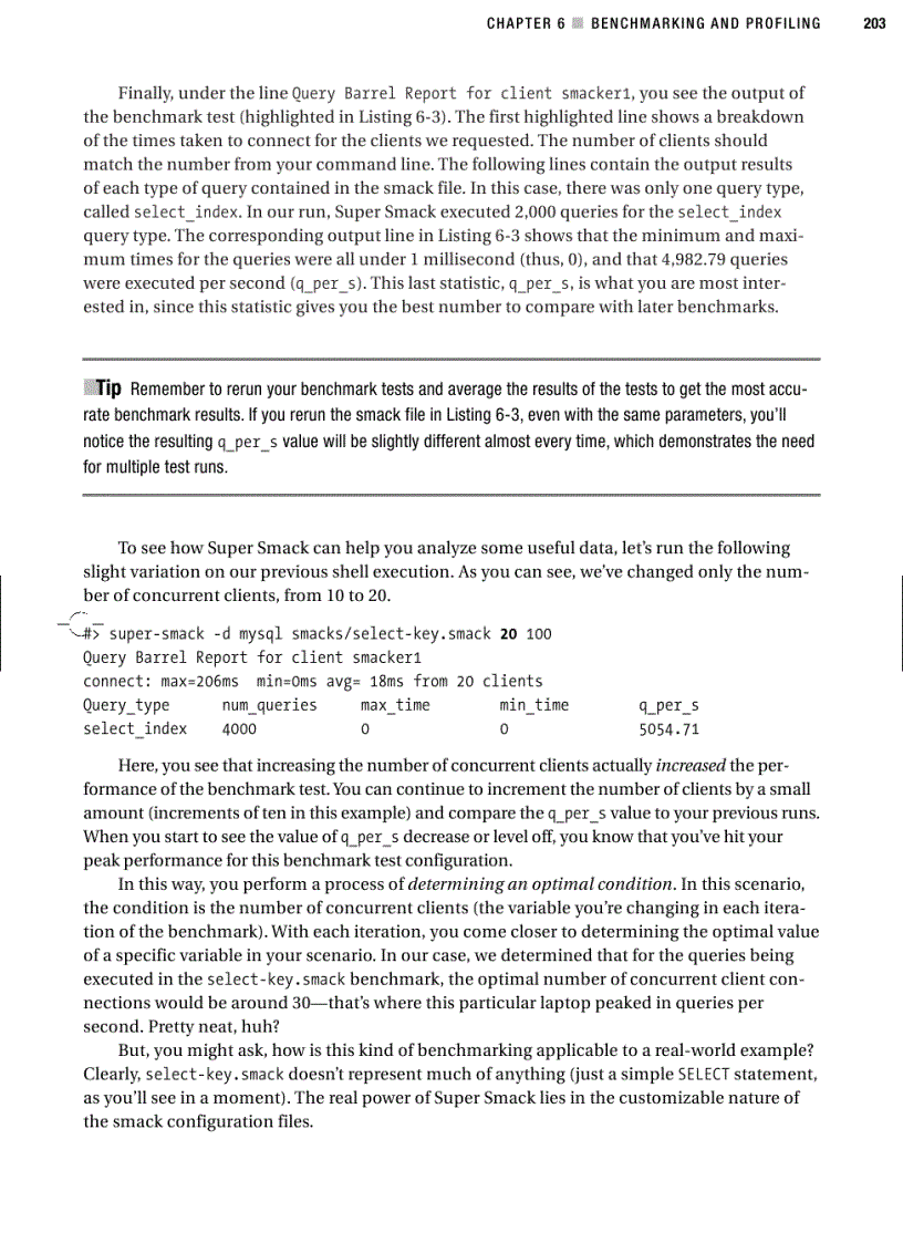 image for page Benchmarking and profiling