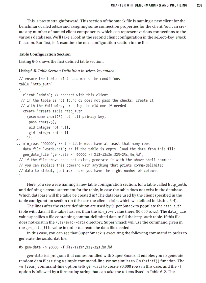 image for page Benchmarking and profiling