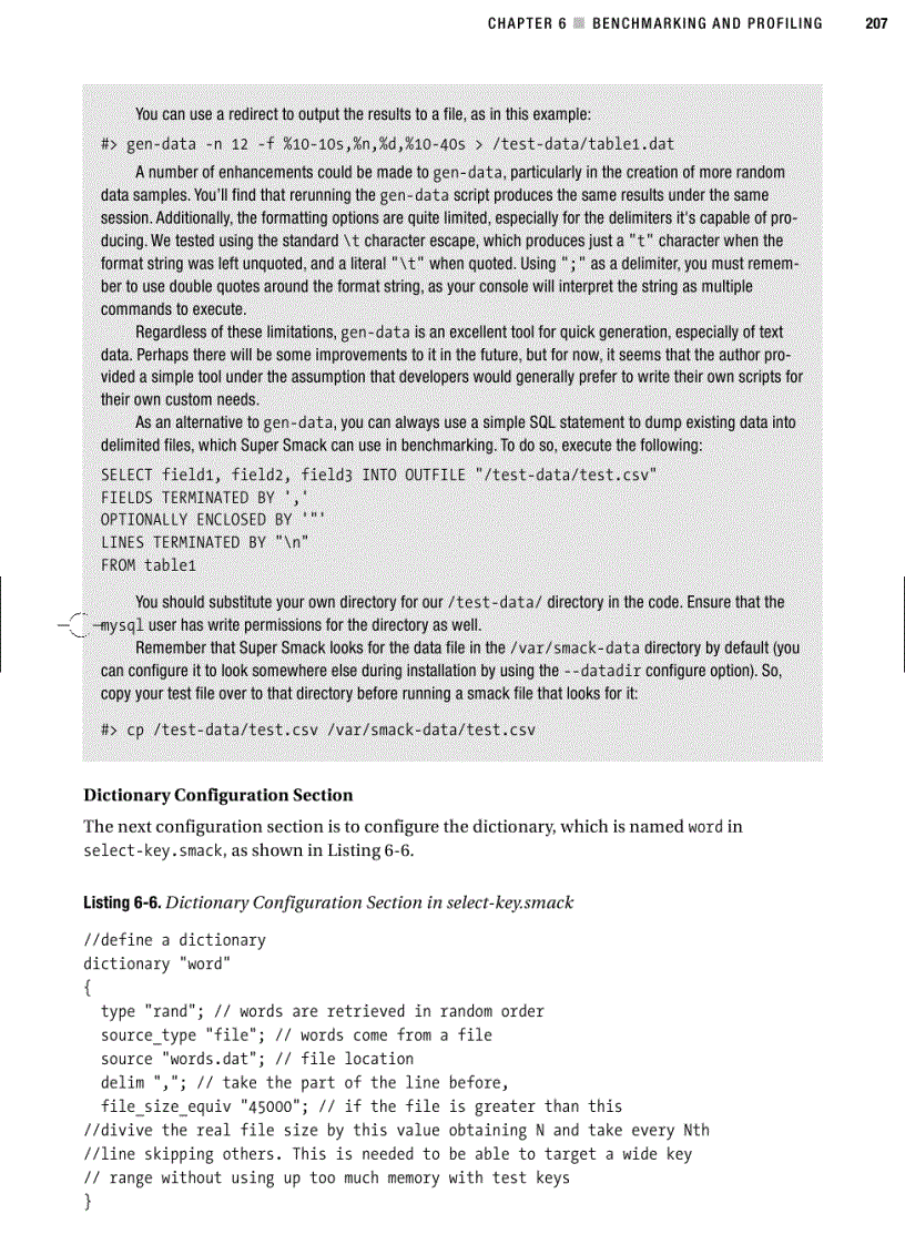 image for page Benchmarking and profiling